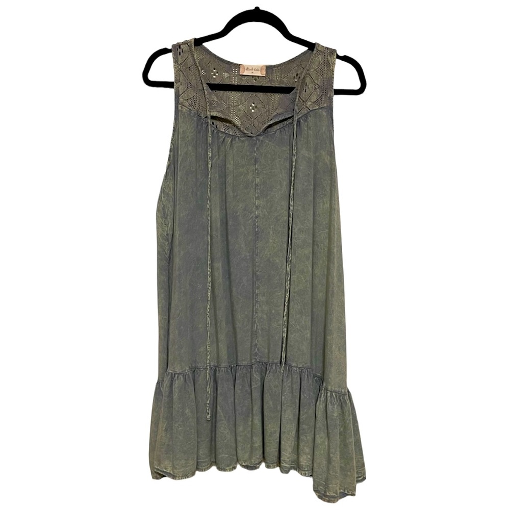 Altar'd State Anthro Green Dress Size Medium
